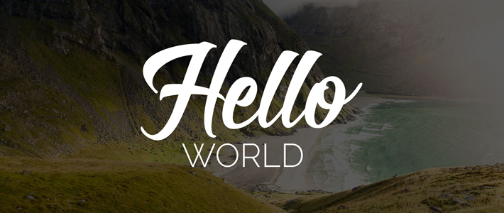 Классическое "Hello world!" Классическое "Hello world!"